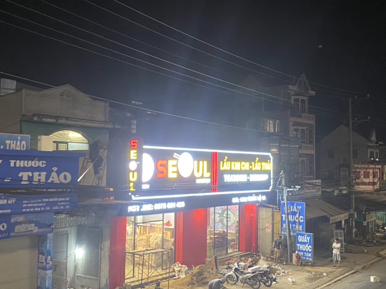 Công trình lẩu kim chi lẩu thái Seoul