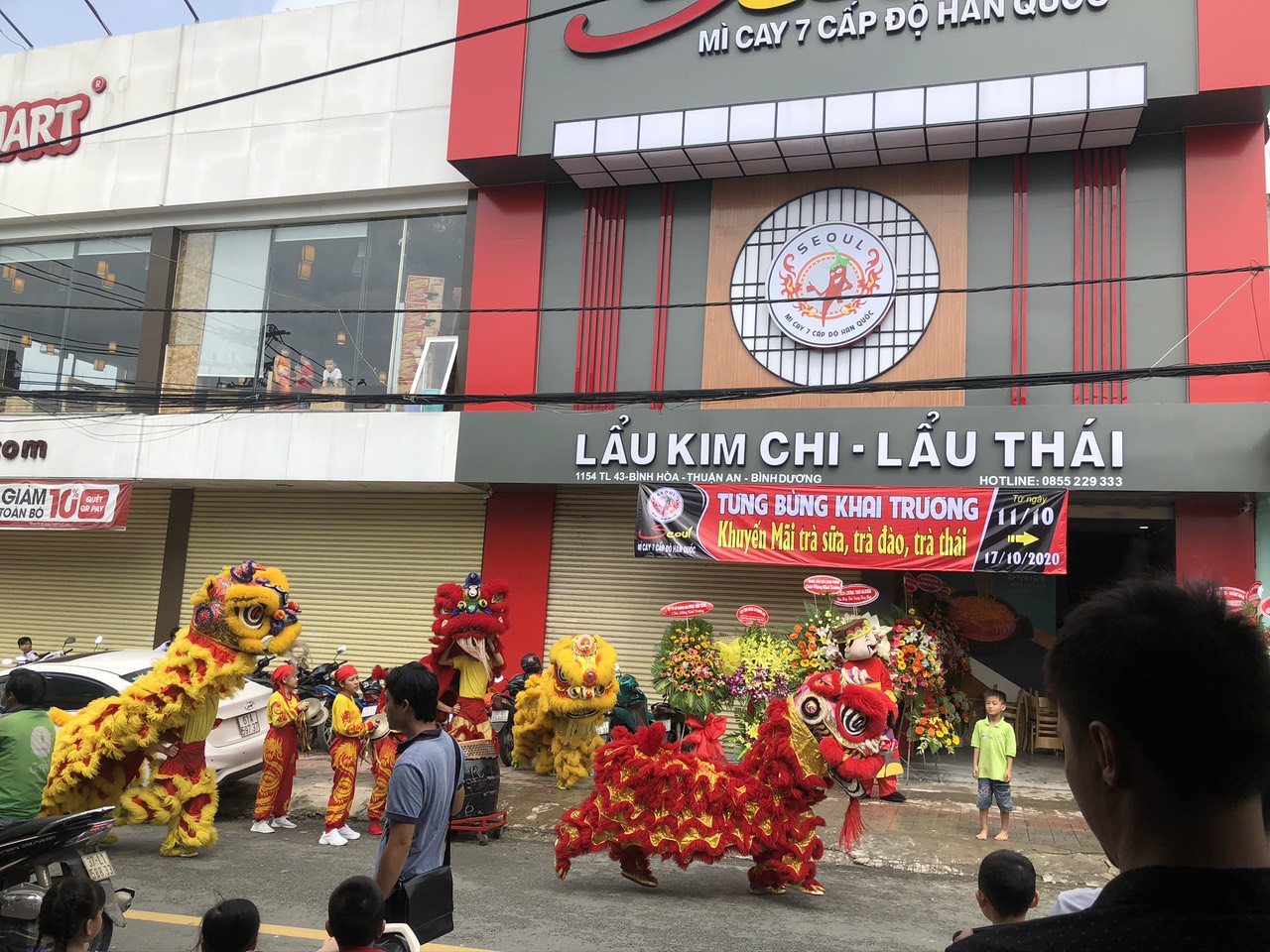 Công trình mì cay 7 cấp độ 1154 TL 43 Thuận An, Bình Dương